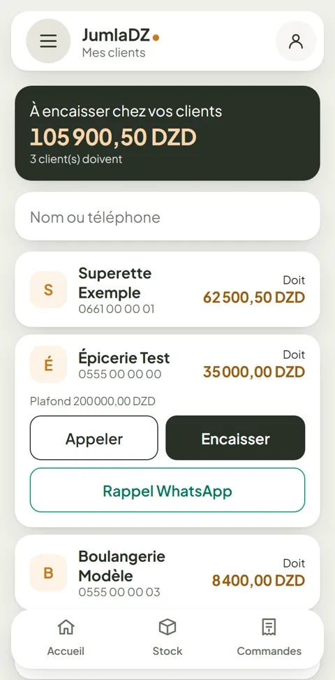 Mes clients